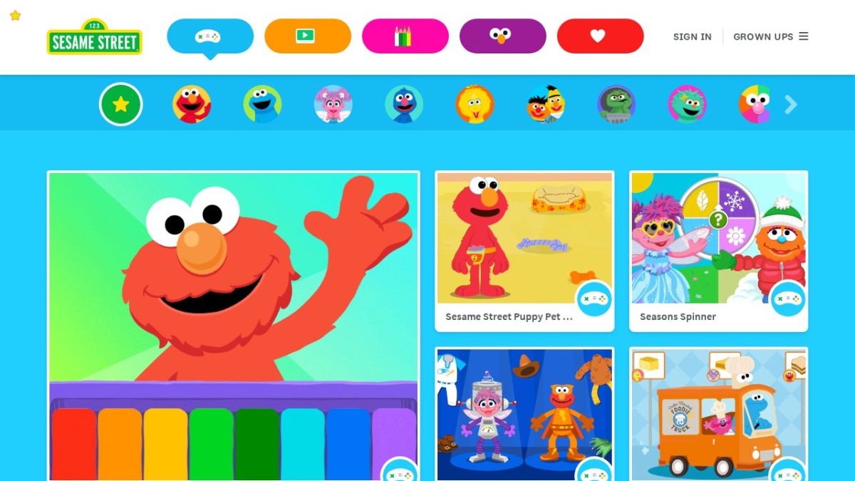 Sesame Street Games — Sesame Street